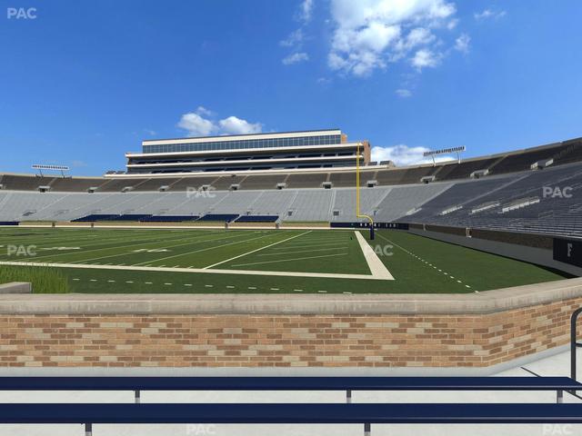 Notre Dame Stadium - Section 24 Seat View