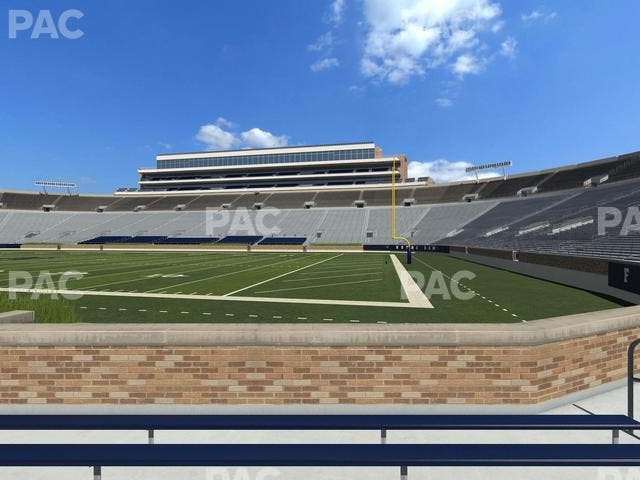 Notre Dame Stadium - Section 24 Seat View