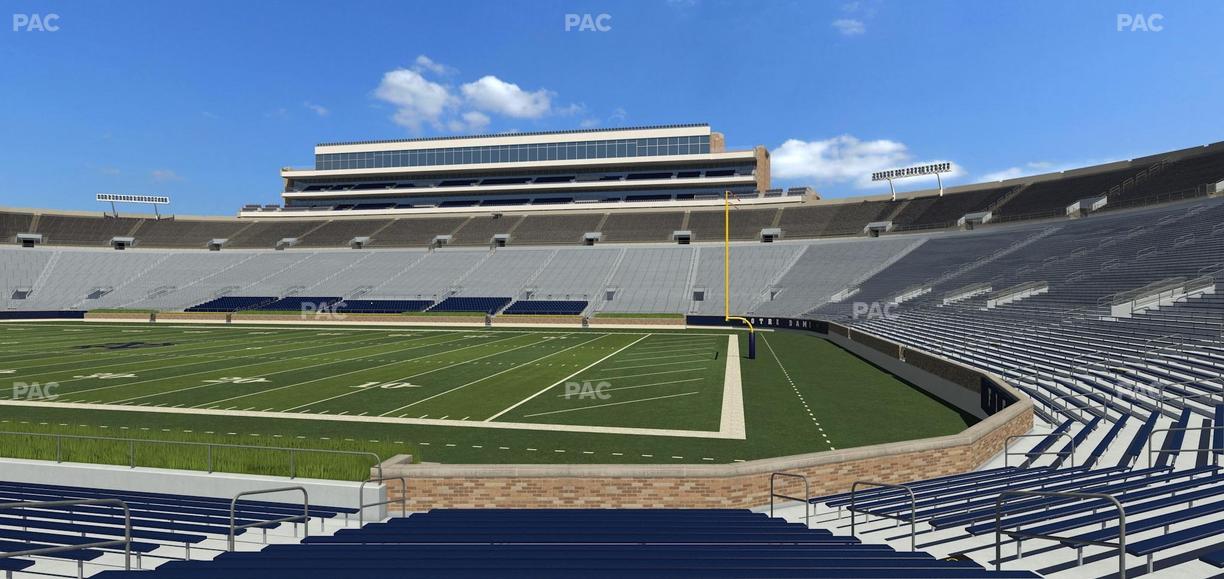 Notre Dame Stadium - Section 24 Seat View