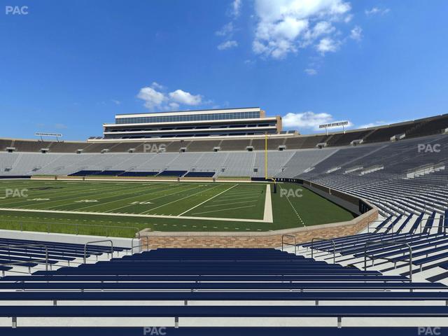 Notre Dame Stadium - Section 24 Seat View