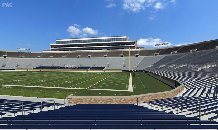 Notre Dame Stadium - Section 24 Seat View