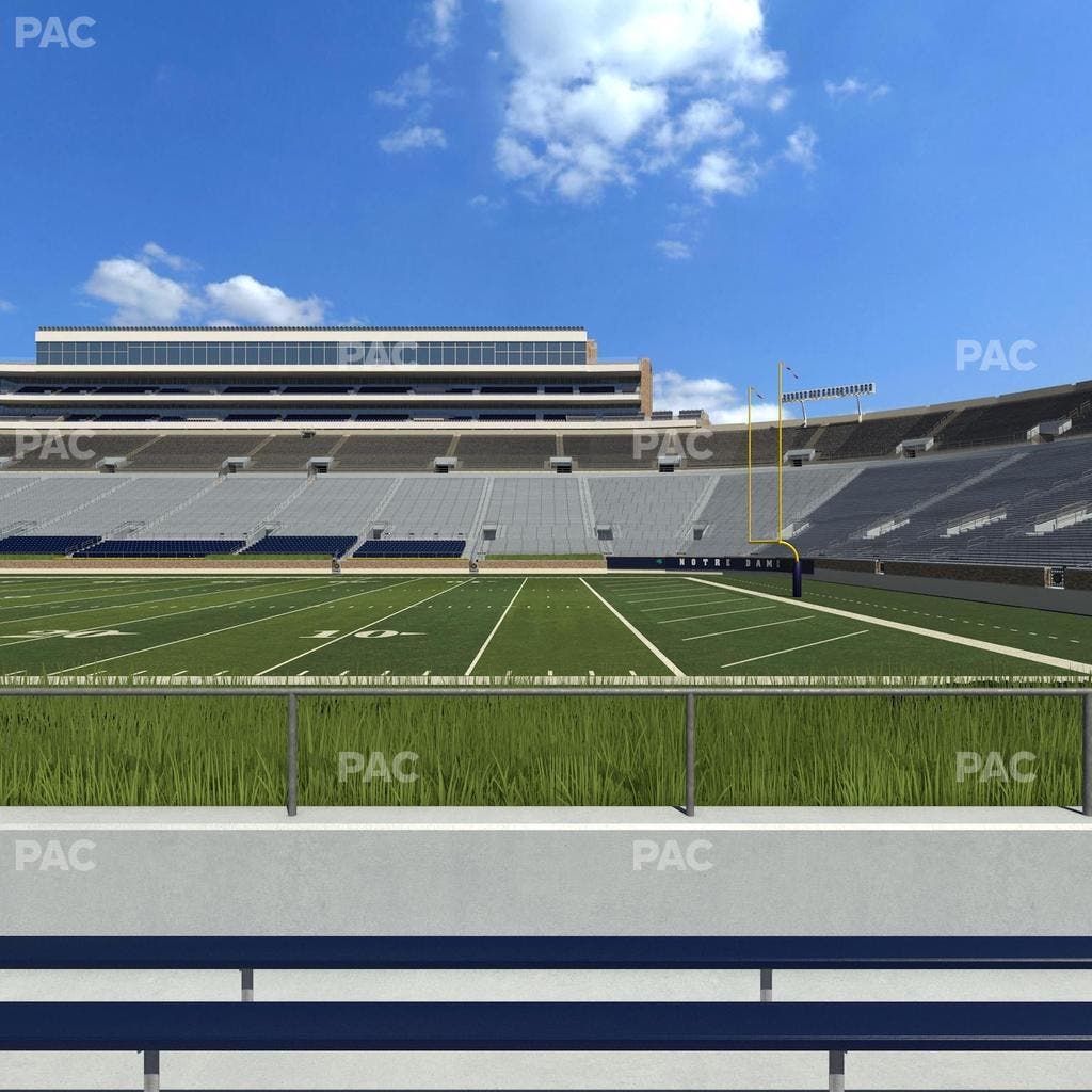 Notre Dame Stadium - Section 25 Seat View