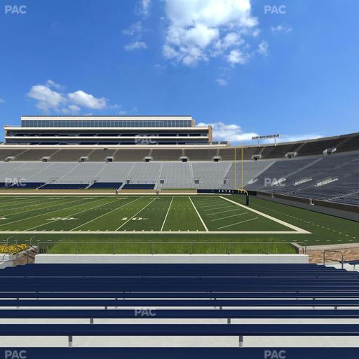 Notre Dame Stadium - Section 25 Seat View
