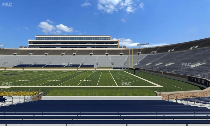 Notre Dame Stadium - Section 25 Seat View