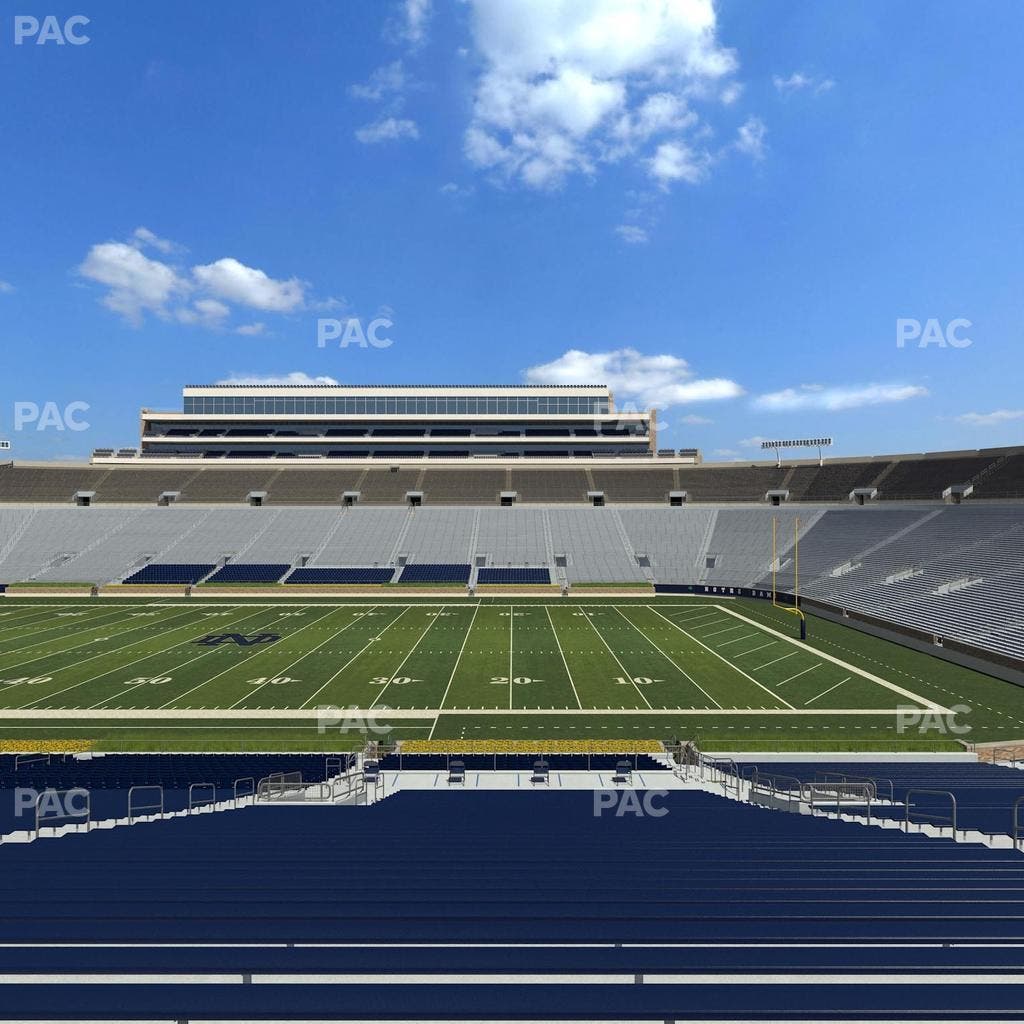 Notre Dame Stadium - Section 26 Seat View