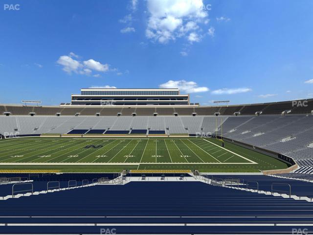 Notre Dame Stadium - Section 26 Seat View