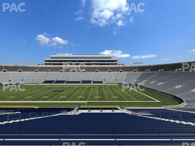 Notre Dame Stadium - Section 26 Seat View