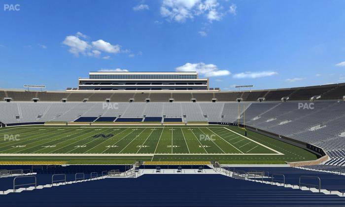 Notre Dame Stadium - Section 26 Seat View