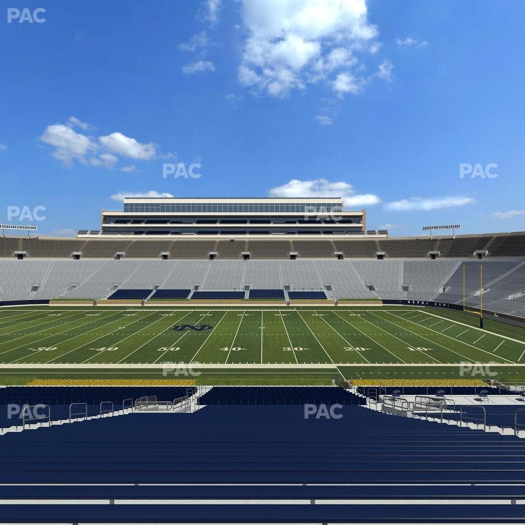 Notre Dame Stadium - Section 27 Seat View