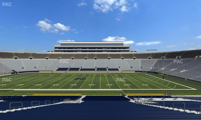 Notre Dame Stadium - Section 27 Seat View