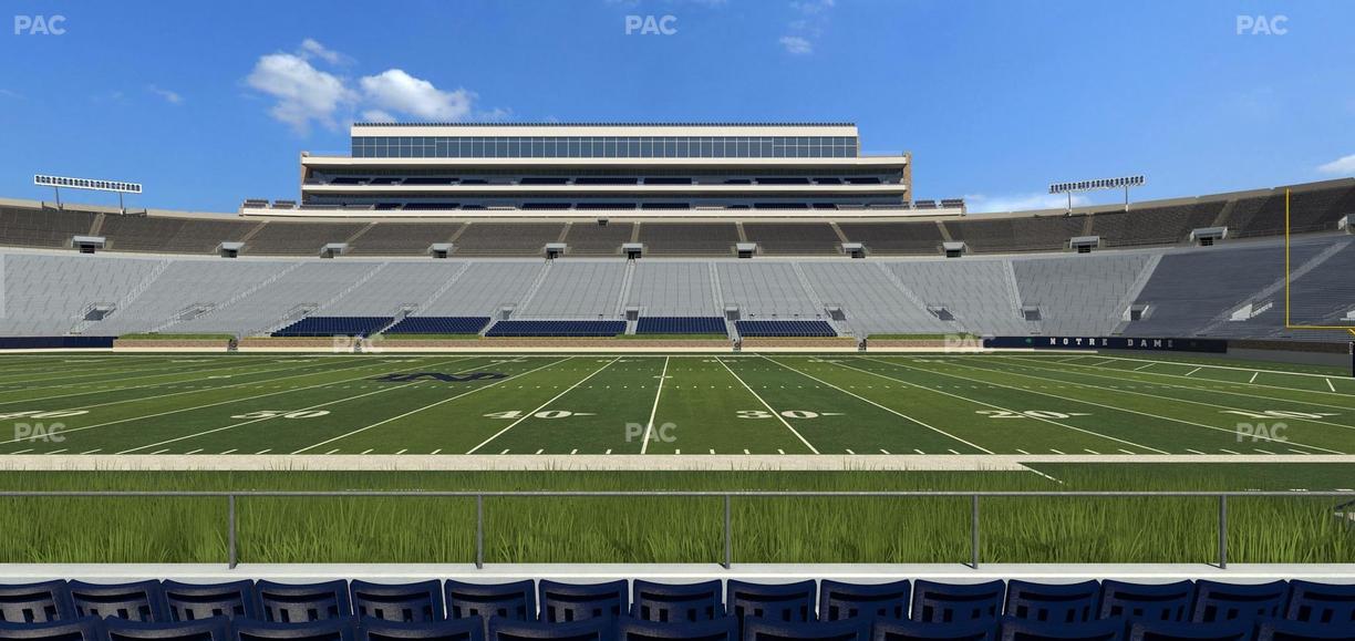 Notre Dame Stadium - Section 27 Seat View
