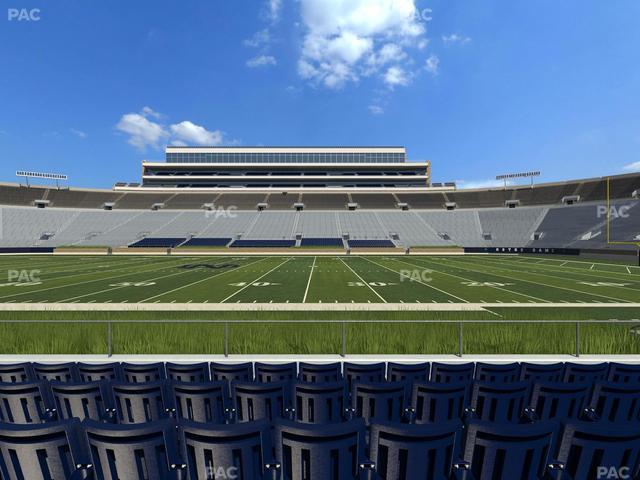 Notre Dame Stadium - Section 27 Seat View