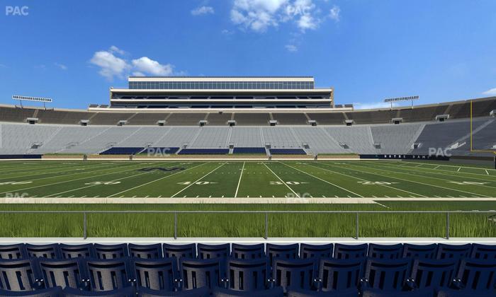 Notre Dame Stadium - Section 27 Seat View
