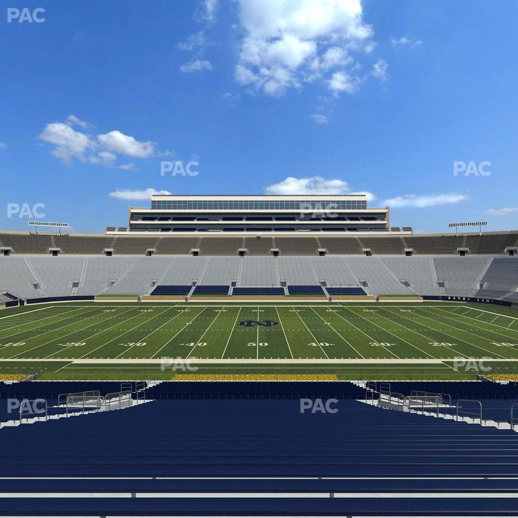 Notre Dame Stadium - Section 28 Seat View