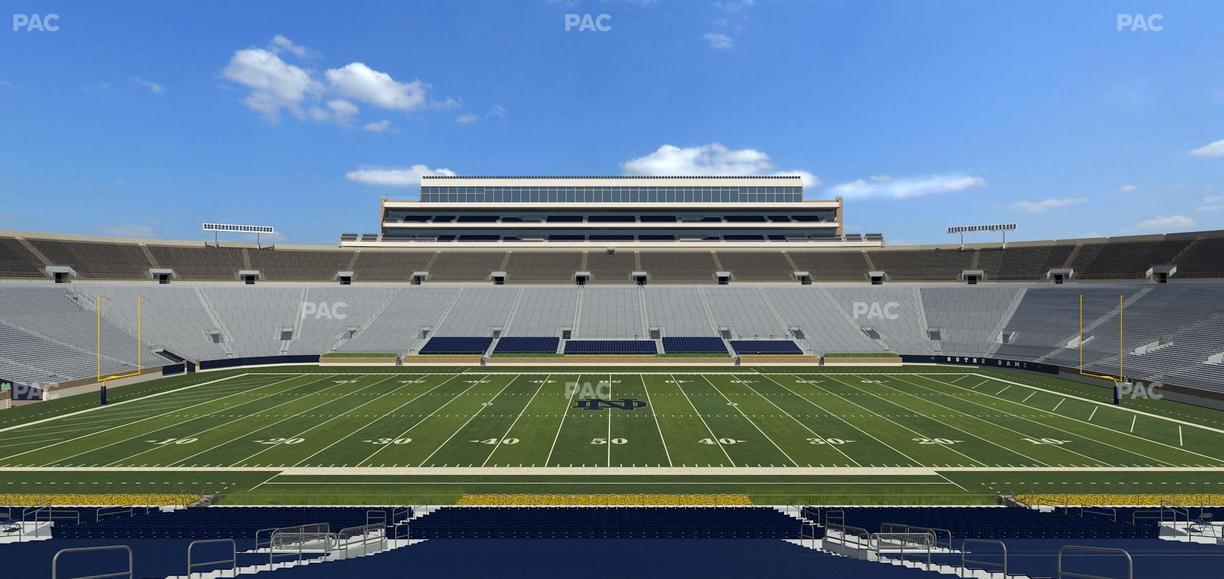 Notre Dame Stadium - Section 28 Seat View