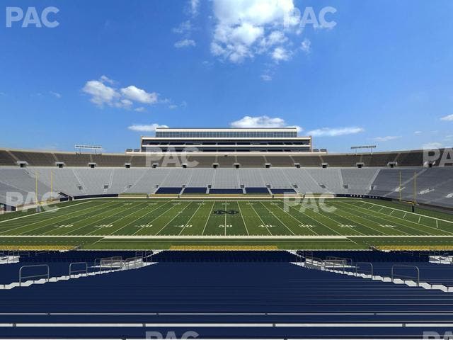 Notre Dame Stadium - Section 28 Seat View