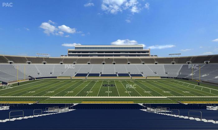 Notre Dame Stadium - Section 28 Seat View