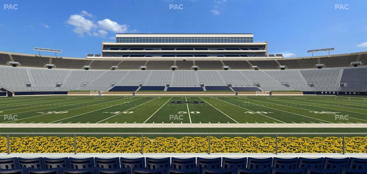 Notre Dame Stadium - Section 28 Seat View