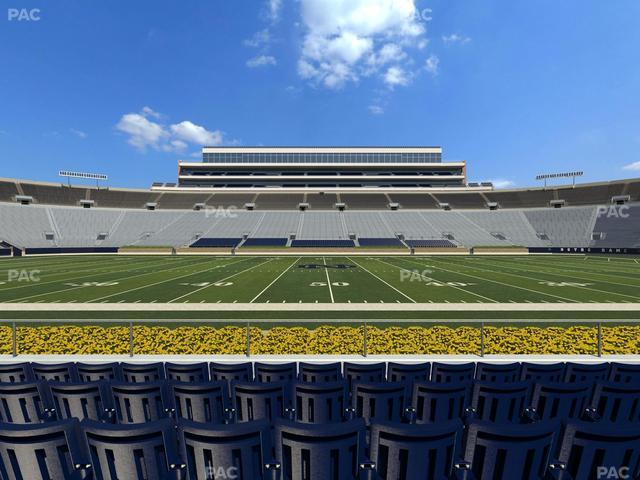 Notre Dame Stadium - Section 28 Seat View