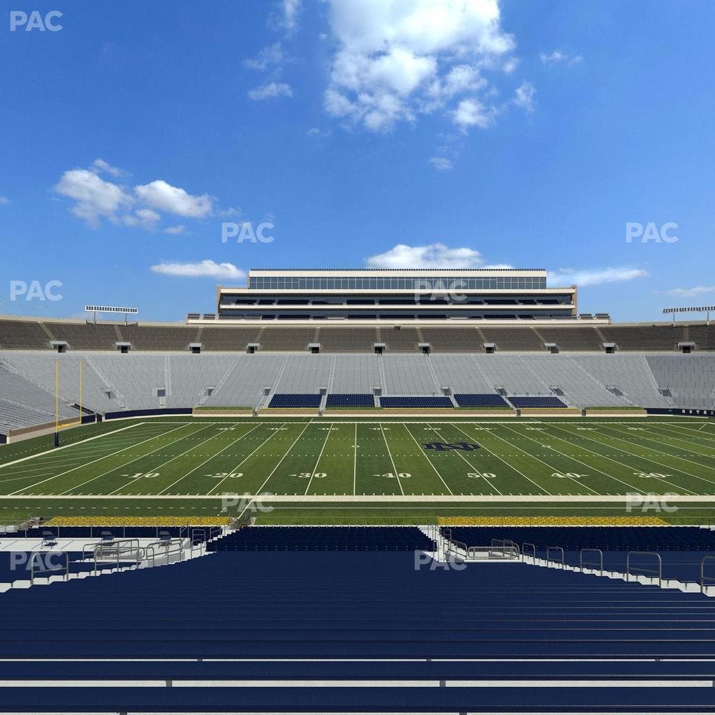 Notre Dame Stadium - Section 29 Seat View
