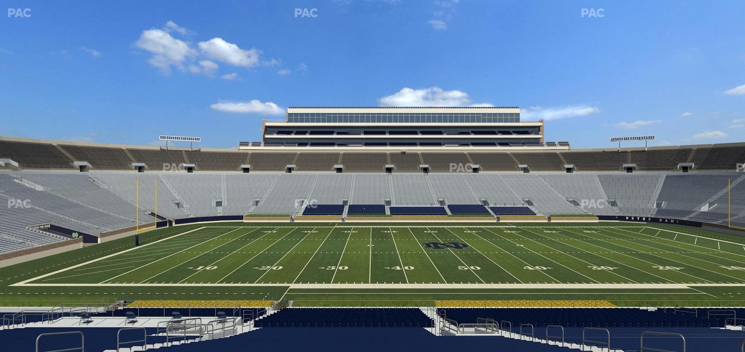Notre Dame Stadium - Section 29 Seat View