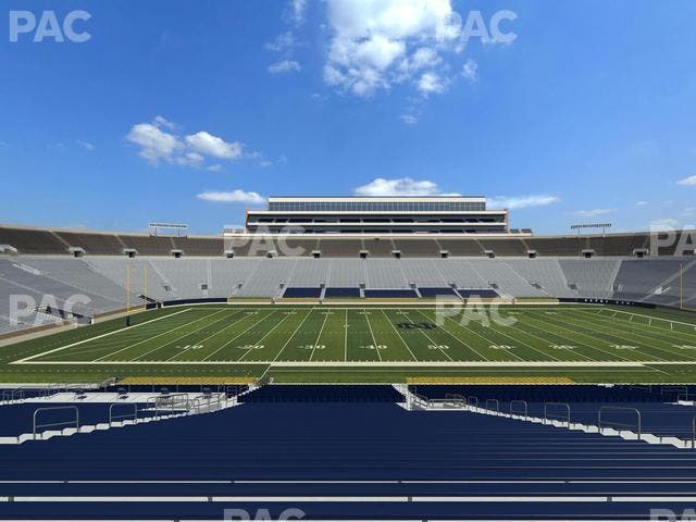 Notre Dame Stadium - Section 29 Seat View