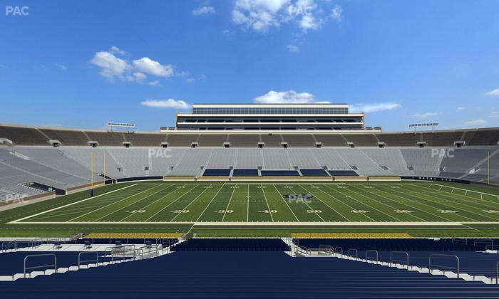 Notre Dame Stadium - Section 29 Seat View