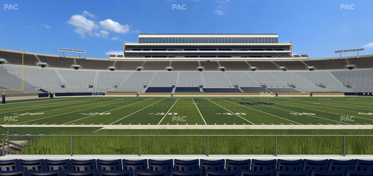 Notre Dame Stadium - Section 29 Seat View