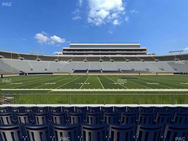Notre Dame Stadium - Section 29 Seat View