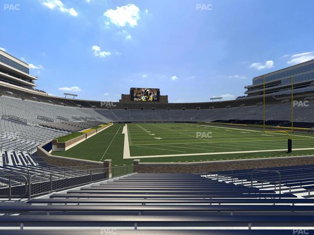 Notre Dame Stadium - Section 3 Seat View