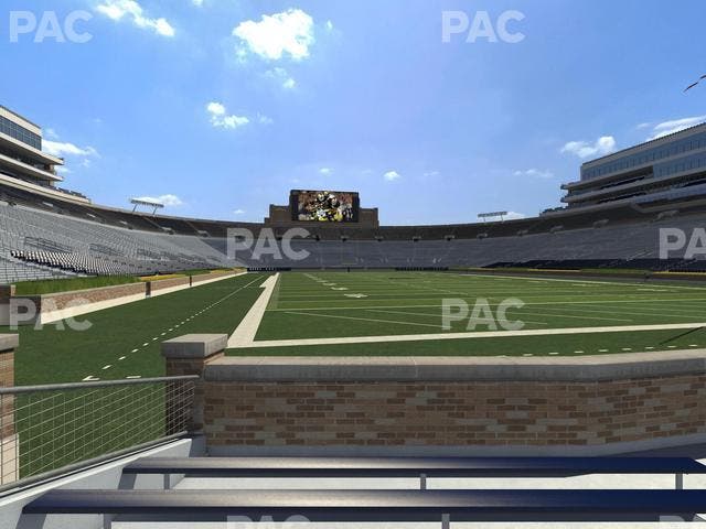 Notre Dame Stadium - Section 3 Seat View