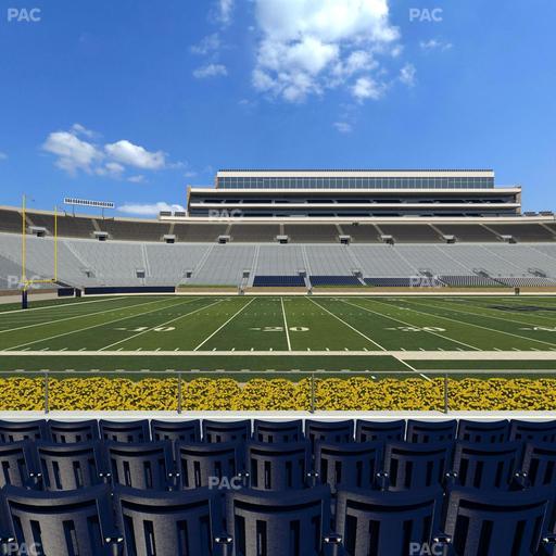 Notre Dame Stadium - Section 30 Seat View