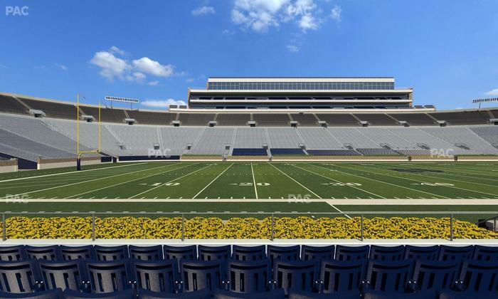 Notre Dame Stadium - Section 30 Seat View