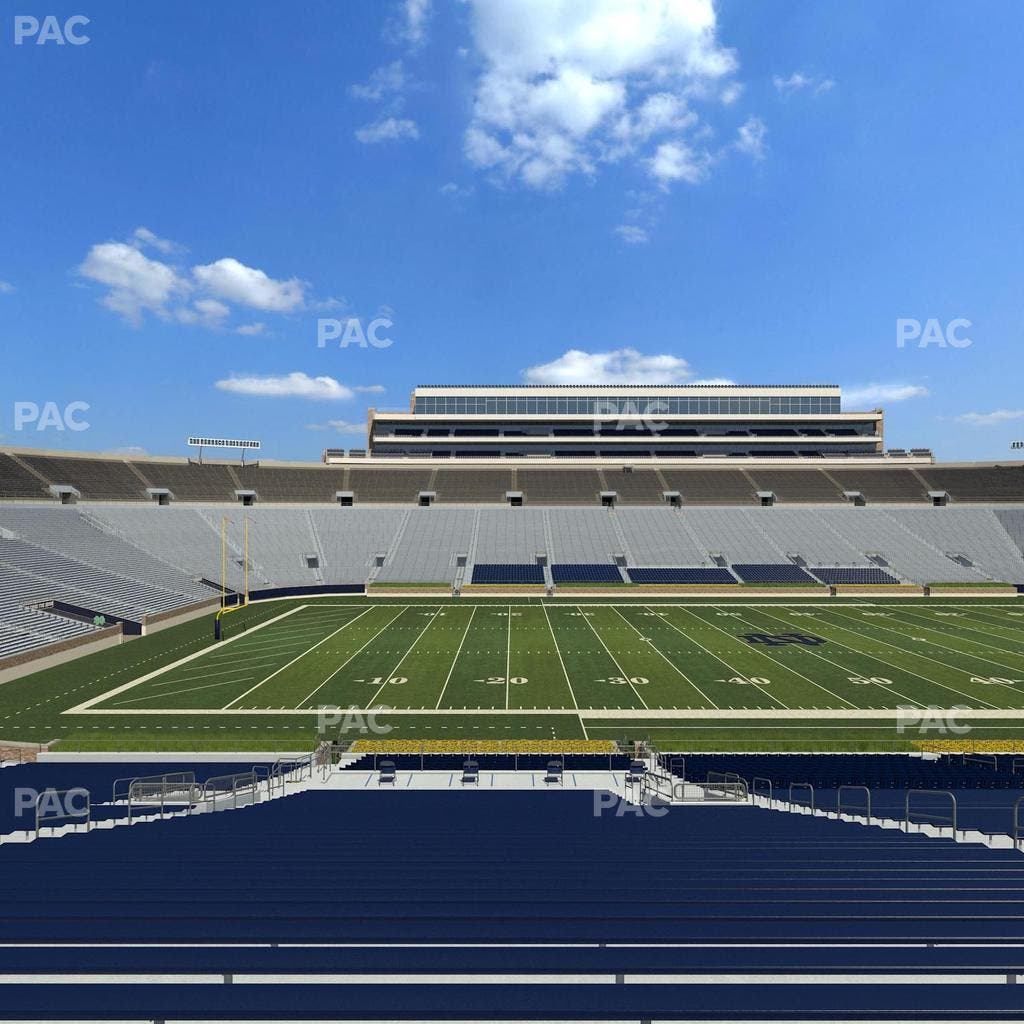 Notre Dame Stadium - Section 30 Seat View