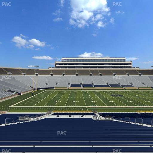 Notre Dame Stadium - Section 30 Seat View