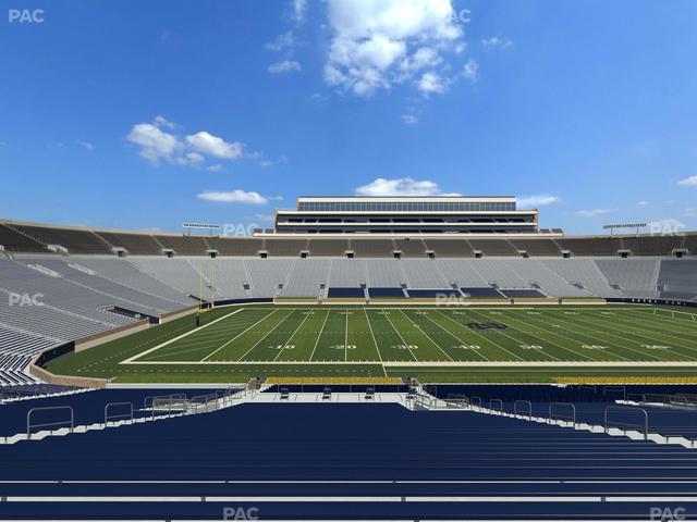 Notre Dame Stadium - Section 30 Seat View