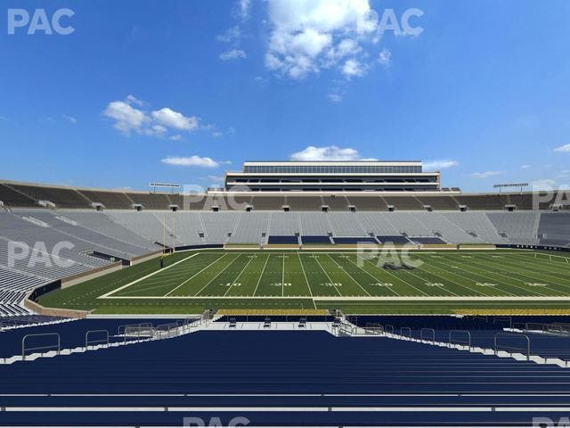 Notre Dame Stadium - Section 30 Seat View