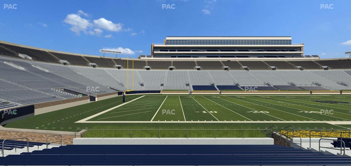 Notre Dame Stadium - Section 31 Seat View