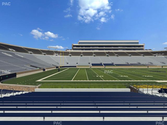 Notre Dame Stadium - Section 31 Seat View