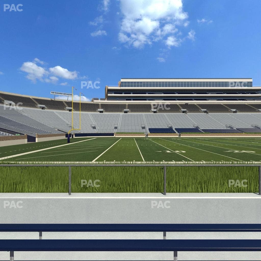 Notre Dame Stadium - Section 31 Seat View