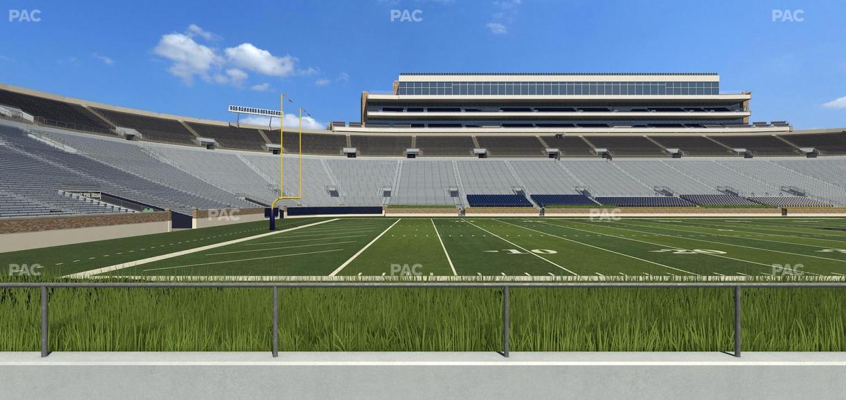 Notre Dame Stadium - Section 31 Seat View