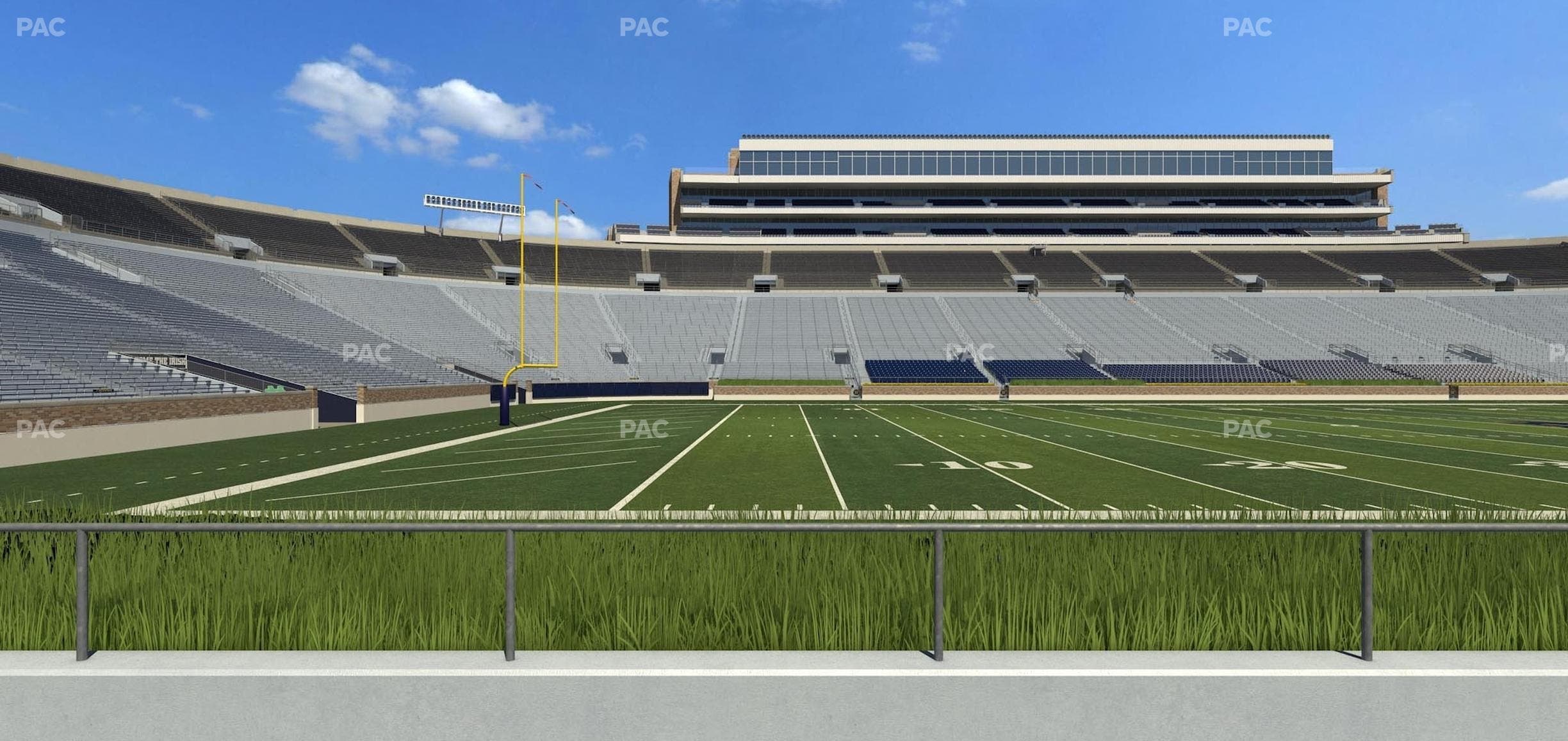 Notre Dame Stadium - Section 31 Seat View