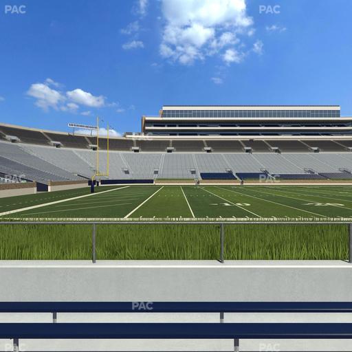Notre Dame Stadium - Section 31 Seat View