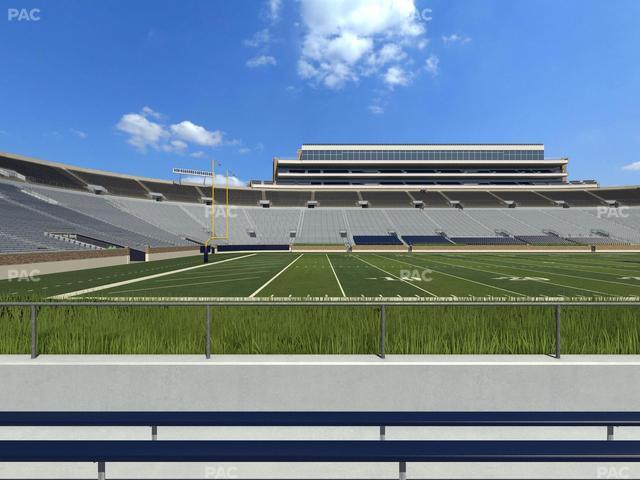 Notre Dame Stadium - Section 31 Seat View