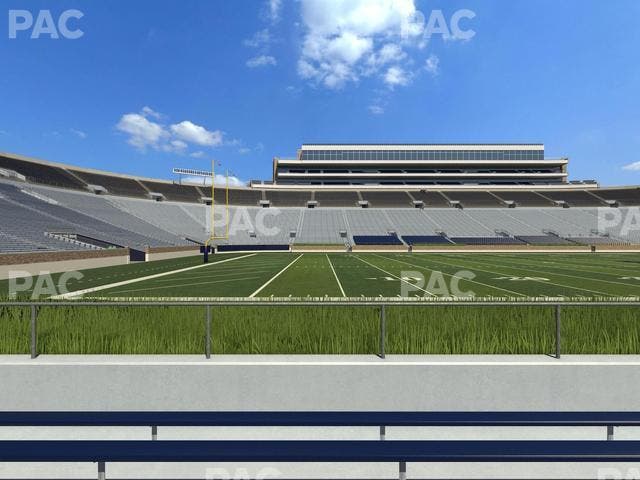 Notre Dame Stadium - Section 31 Seat View