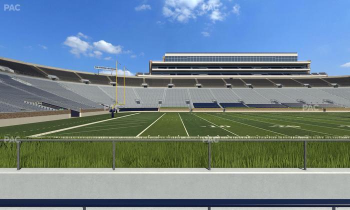 Notre Dame Stadium - Section 31 Seat View