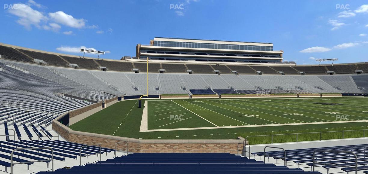 Notre Dame Stadium - Section 32 Seat View