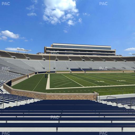 Notre Dame Stadium - Section 32 Seat View