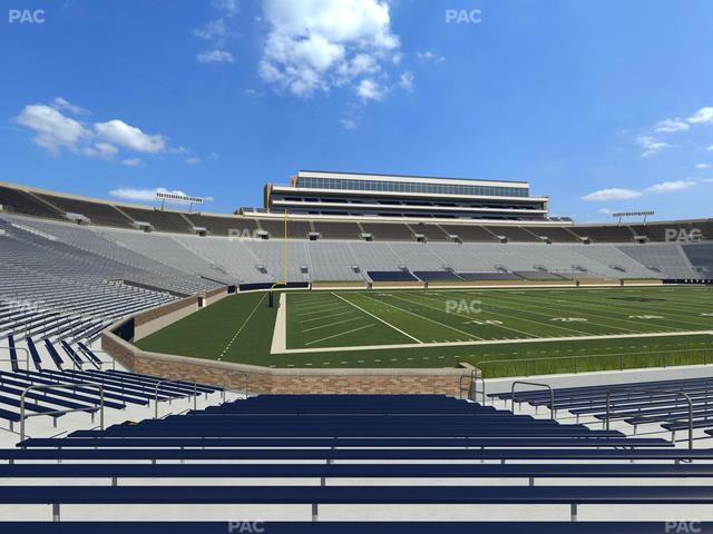Notre Dame Stadium - Section 32 Seat View