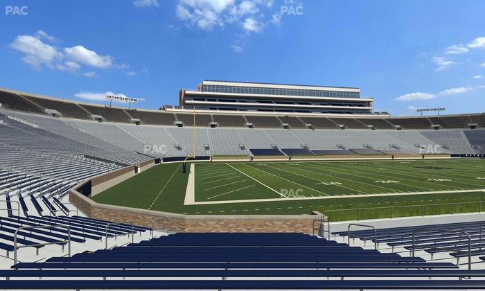 Notre Dame Stadium - Section 32 Seat View